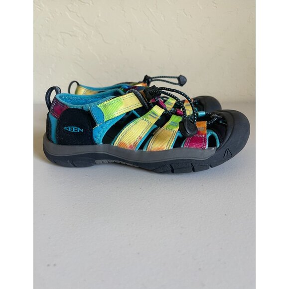 Keen Rainbow Big Kids Size 4 Newport H2 Tie Dye Hiking Sandal US Size 4 - Picture 1 of 8